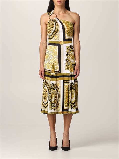 versace cheap clothing|versace one shoulder dress.